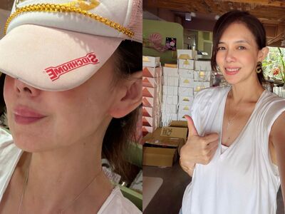曾低潮到遮半臉!林美貞挺過「身體可怕過程」絕美露臉照曝光