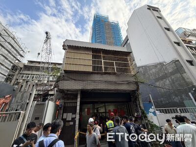 民權東路「都更孤島」地面塌陷 屋主現身曝不重建理由