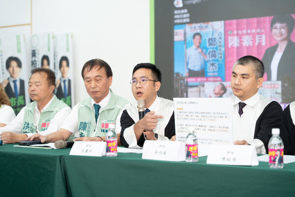 ▲民進黨彰化縣長候選人陳素月遭AI深偽造假。（圖／翻攝自網路 競總提供）