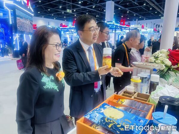▲▼ 霍光峰去台灣館、服貿會、2026           。（圖／記者任以芳攝）