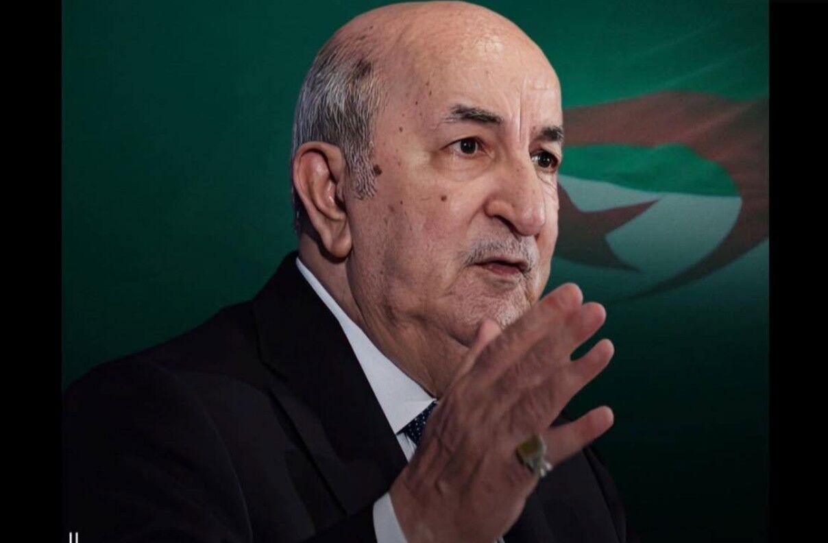 ▲▼阿爾及利亞總統塔布納（Abdelmadjid Tebboune）。（圖／翻攝自Facebook／Abdelmadjid Tebboune）