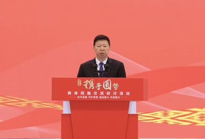 攜手圓夢兩岸交流新疆登場　宋濤：盼台企穩定發展　兩岸便利往來