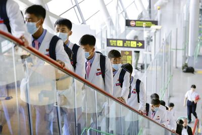 北韓首參加日本亞運！180人「史上最大團」抵日　核武制裁罕見放行