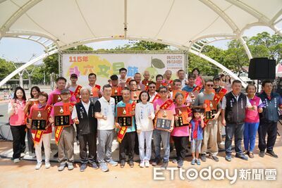「柚幸福」斗六文旦節登場 22位優質柚農獲表揚