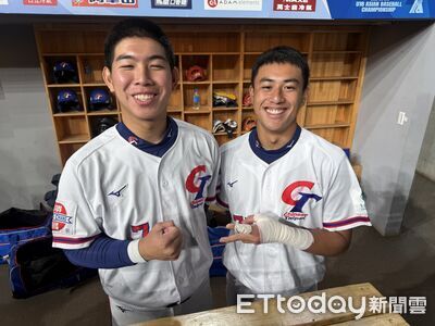 「剪刀石頭布」藏U18二游默契 張乙安、陳耀杰最後搭檔喊捨不得