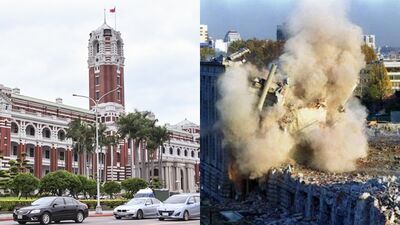 清算日據殖民餘孽 韓國「炸毀總督府」尖塔埋地底!台灣象徵民主
