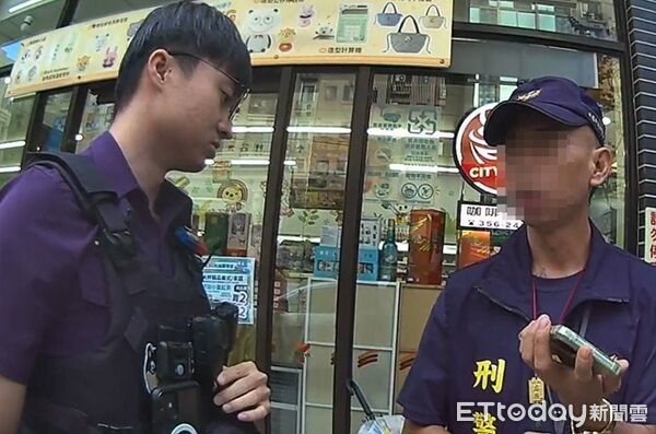 大叔穿刑警背心帶手銬上街 遭盤查瞎扯是「調查局、外交人員」