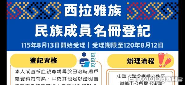 ▲▼行政院核定西拉雅族為平埔原住民族，相關民族成員名冊登載作業已自8月13日起受理。（圖／花蓮市公所提供，下同）