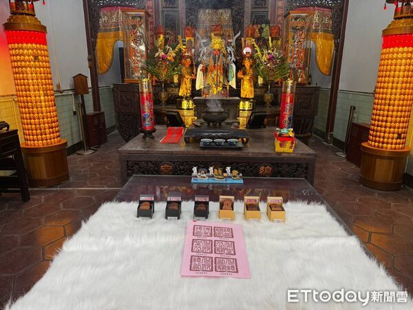 ▲適逢台南運河通航百年，八吉境總趕宮重現失傳多年的倪聖公平安印，預定9月15日舉行開光儀式。（記者林東良翻攝，下同）