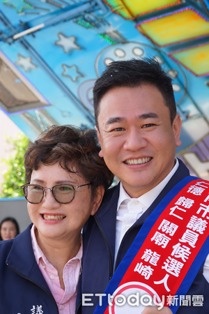 ▲台南市議員吳禹寰13日舉行競選總部成立大會，主辦單位表示，現場湧入超過5000名支持者。（記者林東良翻攝，下同）