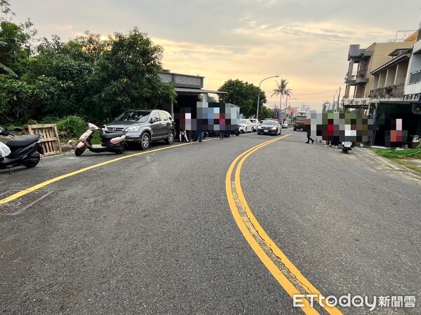 ▲小琉球機事衝民宅事故。（圖／記者陳崑福翻攝）