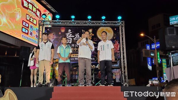 民眾黨屏東黨部辦中秋音樂會 國宴演奏家走進慈鳳宮廟埕