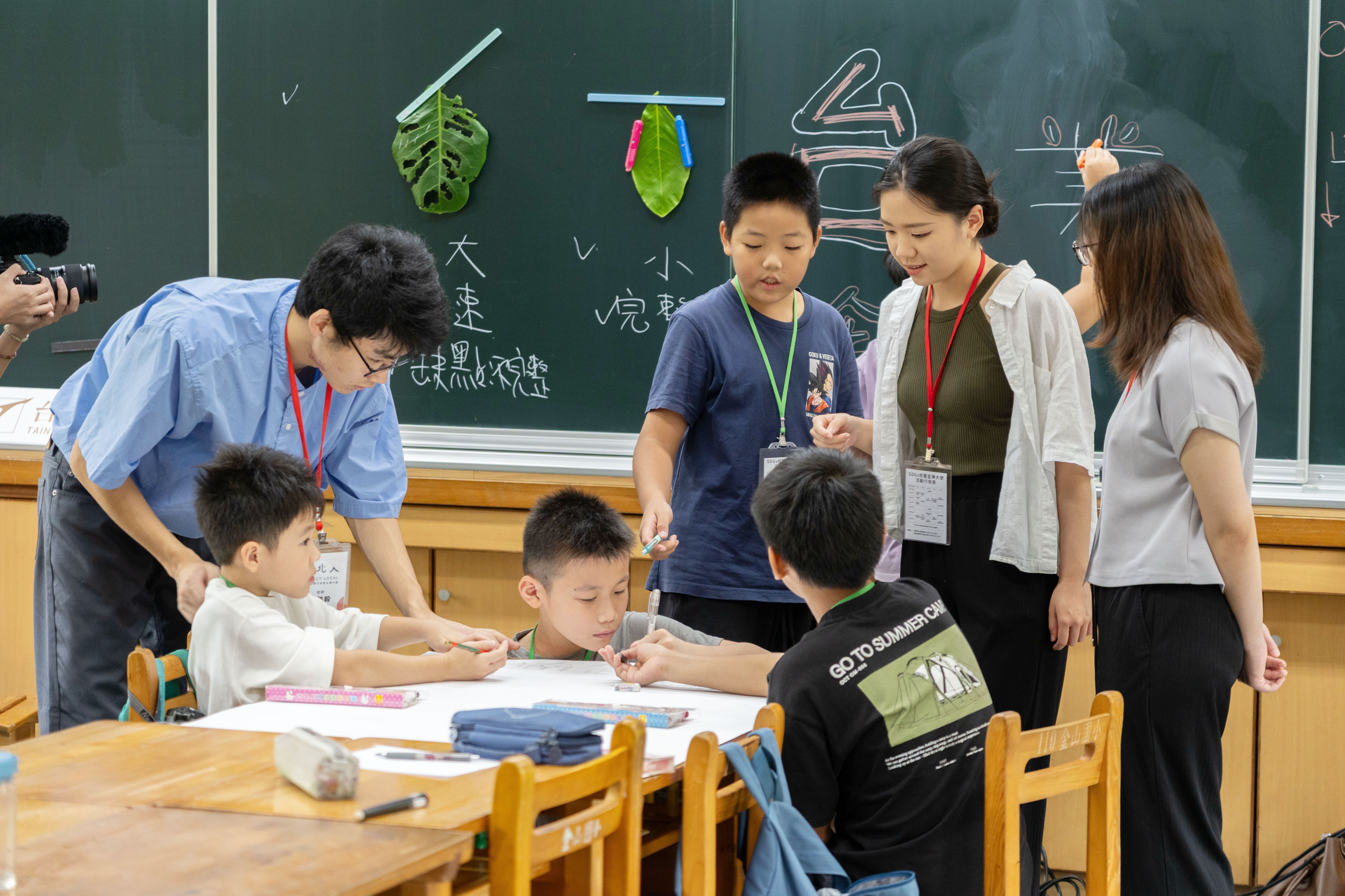 ▲新北金山國小推SDGs永續宣傳大使。（圖／新北市金山國小提供）