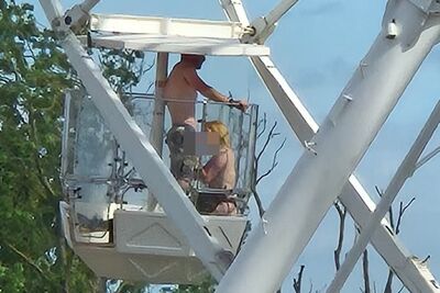 摩天輪活春宮!透明車廂「高空激戰」畫面瘋傳 老闆打給他才知道