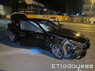 台南BMW追撞電輔自行車釀1死2傷 25歲駕駛酒毒測皆陰性