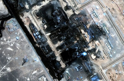 衛星揭焦黑慘況!沙烏地輸油管設施受損 衝擊全球4%石油供應