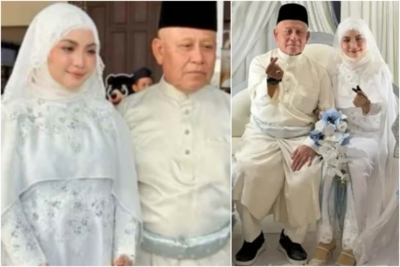 差52歲爺孫戀！大馬72歲傳奇球星「娶20歲嬌妻」　婚禮照瘋傳