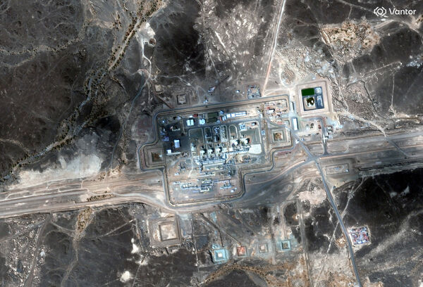 ▲▼ 沙烏地阿拉伯輸油管遭無人機攻擊，衛星影像曝光。（圖／路透）