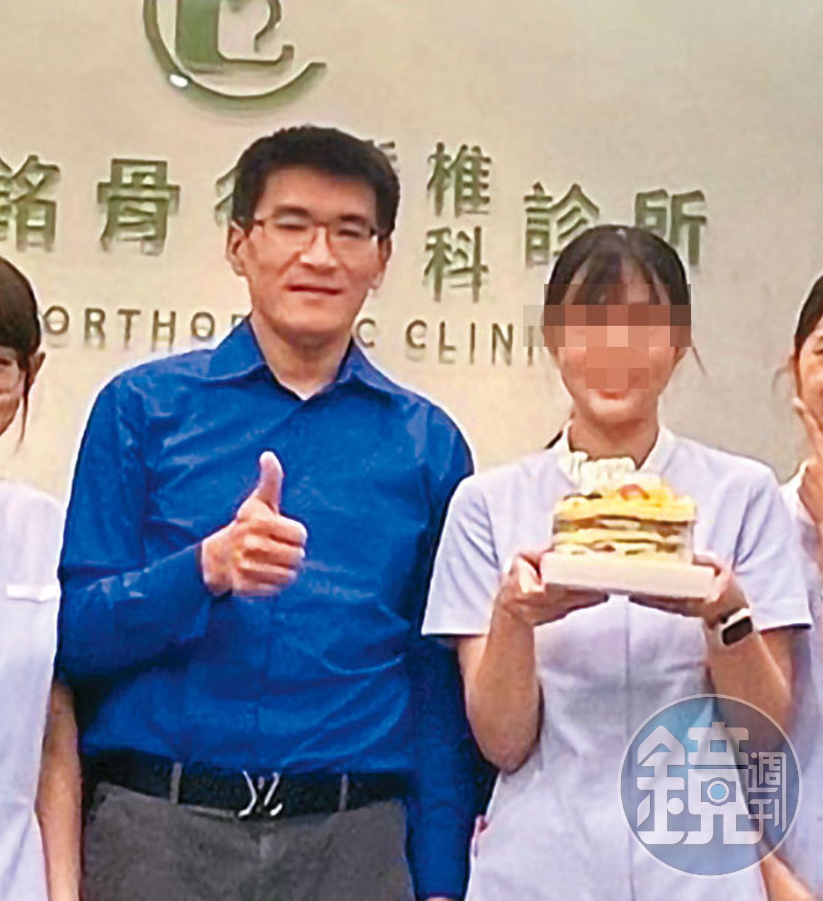 前第一女婿、骨科醫師趙建銘（左）跟自家診所護理師（右）關係曖昧。（資料照片）