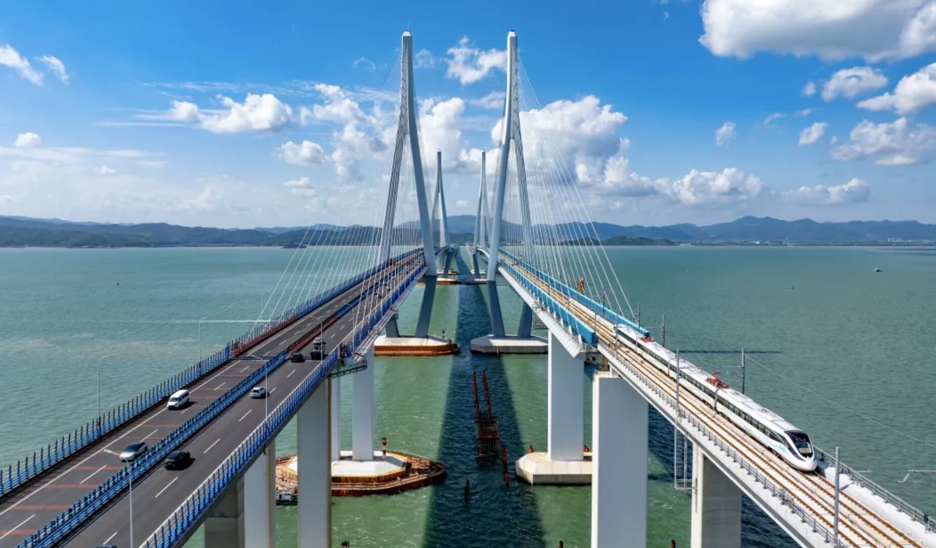 ▲寧波「能看海的地鐵」開放民眾試乘。（圖／翻攝微博）