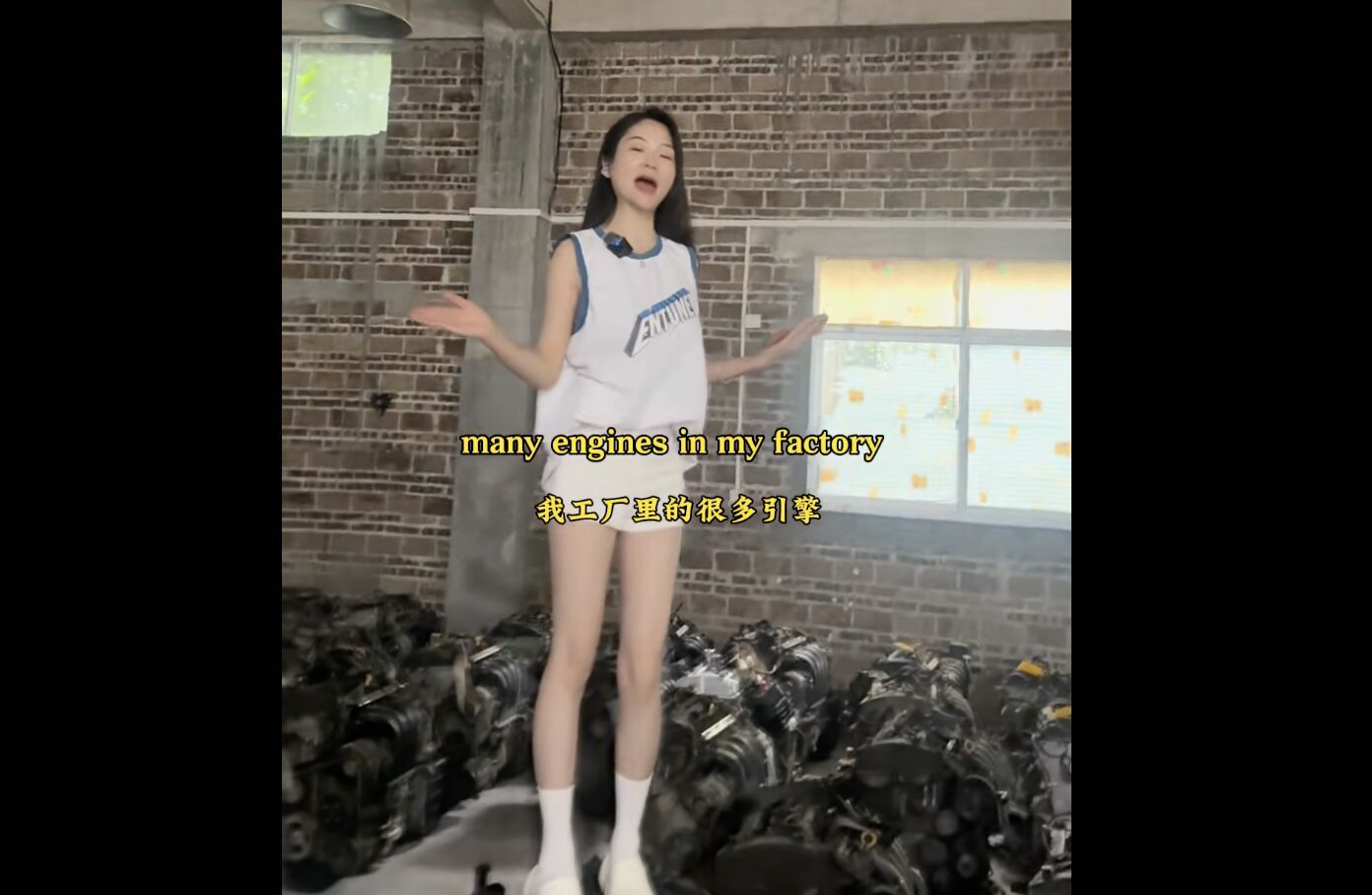 ▲「Queen Tina」唱出土味引擎銷售歌意外爆紅。（圖／翻攝TikTok）