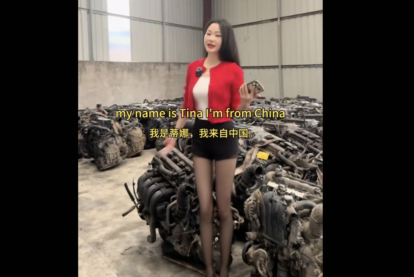 來看我的引擎！ 陸外貿業務土味行銷爆紅...網封「Queen Tina」