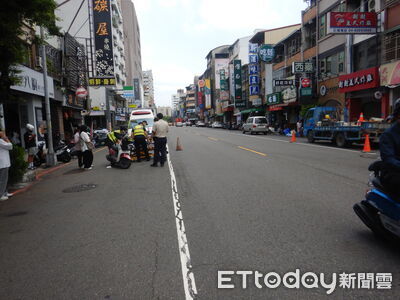 台中15歲少女跑步穿越馬路遭撞　女騎士、少女雙雙受傷送醫