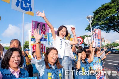 柯志恩首場萬人造勢9/19鳳山登場　競選歌曲、小物同步曝光