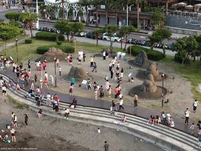 八里城市沙雕展延至10月 「免費沙雕師工作坊」9/29開放報名