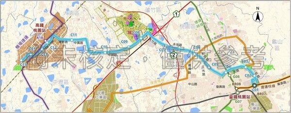 交通部踏勘捷運青線