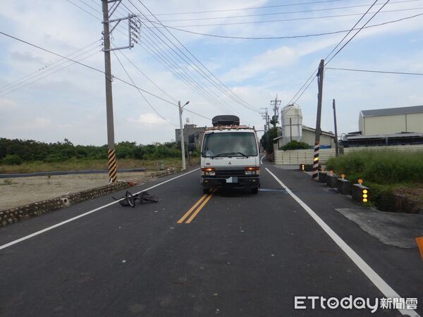 ▲▼嘉義縣朴子市11日發生死亡車禍。（圖／記者翁伊森翻攝）
