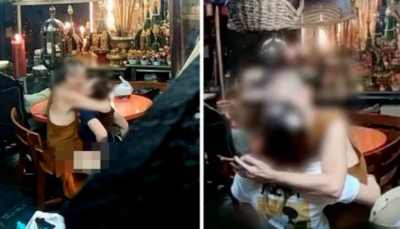 禪房變炮房!美魔女信徒「激戰泰高僧」 驚爆是多年通緝犯