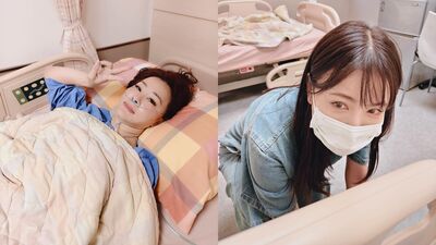 兵家綺手術後躺病床!閨蜜貼身照顧 感性喊:比男人還可靠
