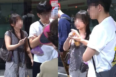 男搭捷運喝飲料!陸口音女子「回嗆只喝1口」怒比中指 畫面炸鍋