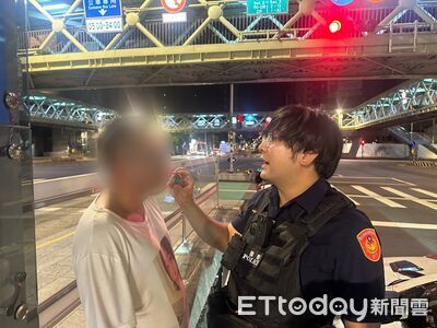 「車速忽快忽慢」遭攔查 駕駛快篩陽認了:前一天在家吸安