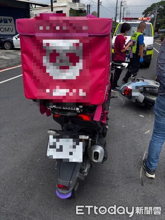 ▲里港鄉里中路機車碰撞事故。（圖／記者陳崑福翻攝）