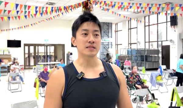 ▲桃園市政府體育局推動「長者圓夢計畫」圖為國立體大專業訓練老師現身說法。（圖／市府體育局提供）