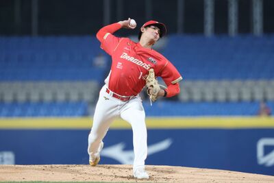 味全投打一起醒!黃暐傑5局好投、張政禹3安 完封富邦終止4連敗