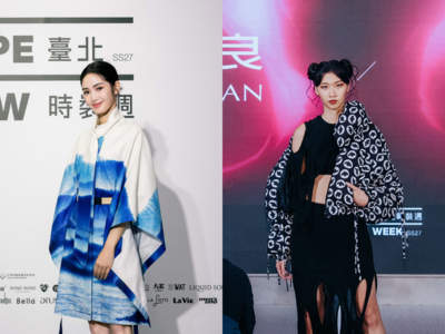 雷嘉汭穿藍染＋香蕉絲做的制服參與臺北時裝週　服裝秀、靜態展都在「文化空總」