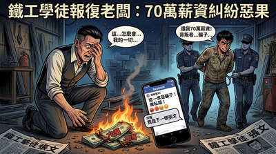 學徒討70萬薪水!嗆愛人老闆「我是下一個張文」 還公審他全家