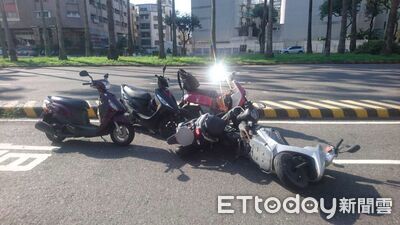 車上物品突飛落!駕駛停車查看 台南爆5車連環撞5人受傷