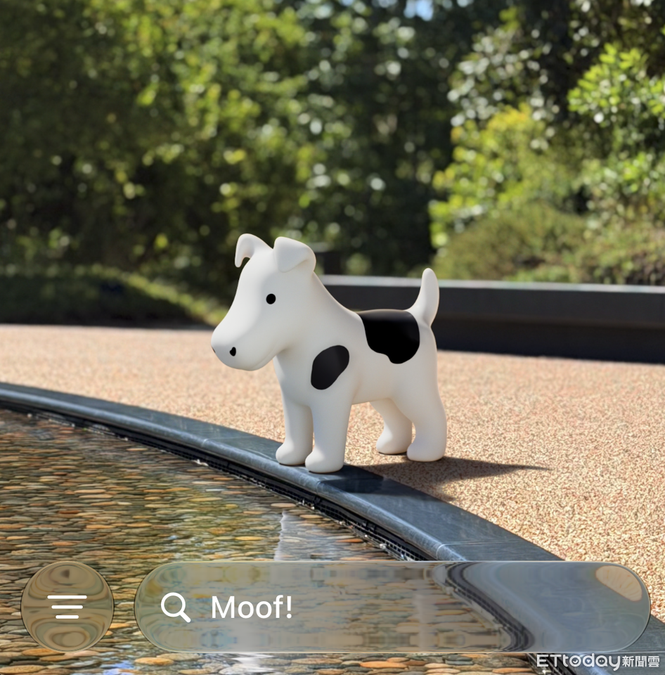 ▲▼▲▼iOS 27 經典狗牛彩蛋。（圖／記者黃肇祥攝）。（圖／記者黃肇祥攝）