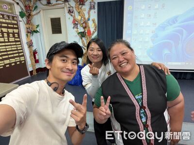 浪凡基金會送暖！直播主劉學甫、麗絲LIZ同框金曲歌手阿飛　嗨翻花蓮偏鄉部落