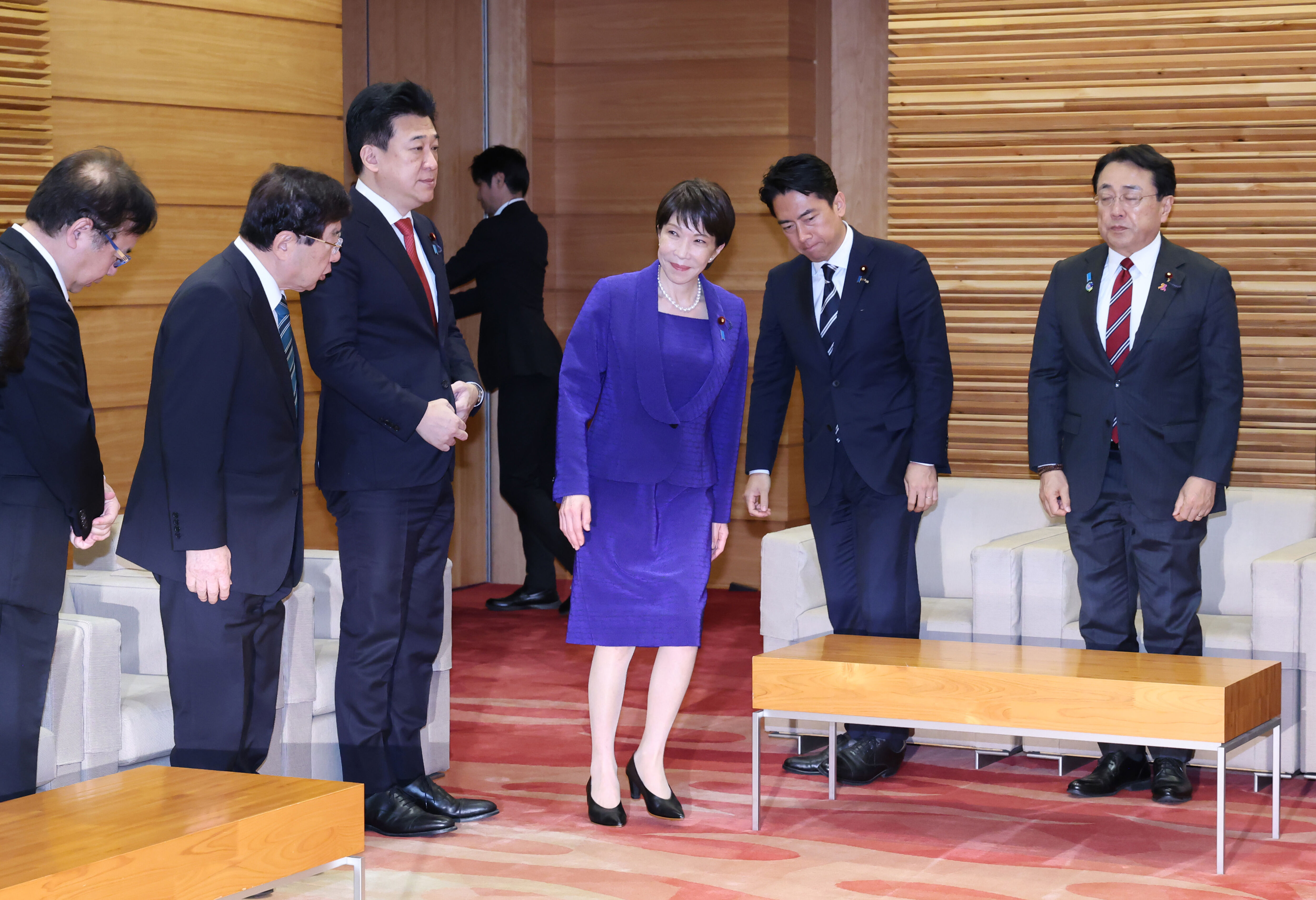 ▲▼2026年9月17日,日本首相高市早苗出席總理大臣官邸臨時內閣會議。(圖/達志影像/美聯社)