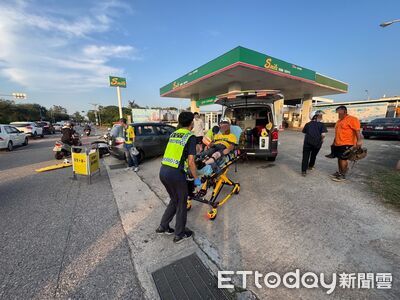 金門環島北路同路段接連2車禍 2機車騎士受傷送醫
