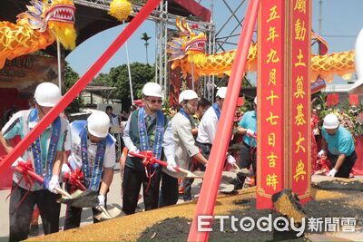 籌備5年整合10筆土地! 漚汪佑昌宮新建工程動土