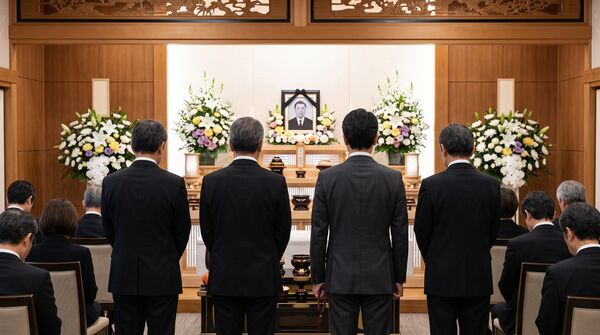 ▲▼岳父病逝遺體驚見滿身刺青！20名黑衣人湧靈堂　妻淚揭瞞11年身分。（AI協作圖／記者張方瑀製作，經編輯審核）