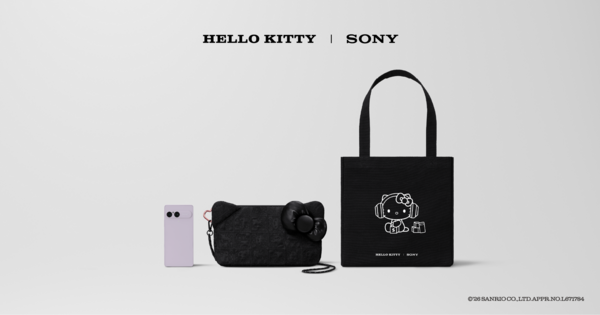 ▲▼Sony推Hello Kitty聯名款手機、耳機。(圖/Sony 提供)