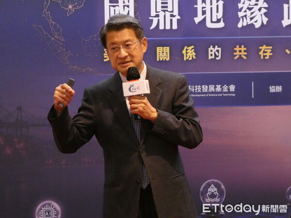 ▲▼中央研究院院士吳玉山出席國鼎地緣政治論壇「美中關係的共存、衝突與新秩序」。（圖／記者陳冠宇攝）