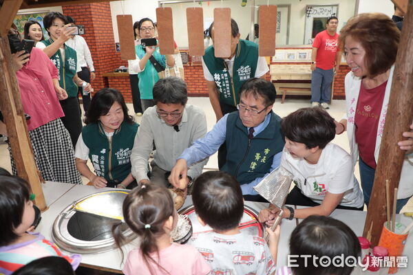 ▲雲林縣長參選人、立委劉建國17日率團參訪台南市政府，與市長黃偉哲交流城市治理經驗。（記者林東良翻攝，下同）